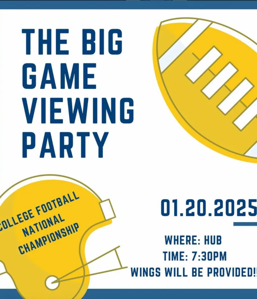 College Watch Party Flyer